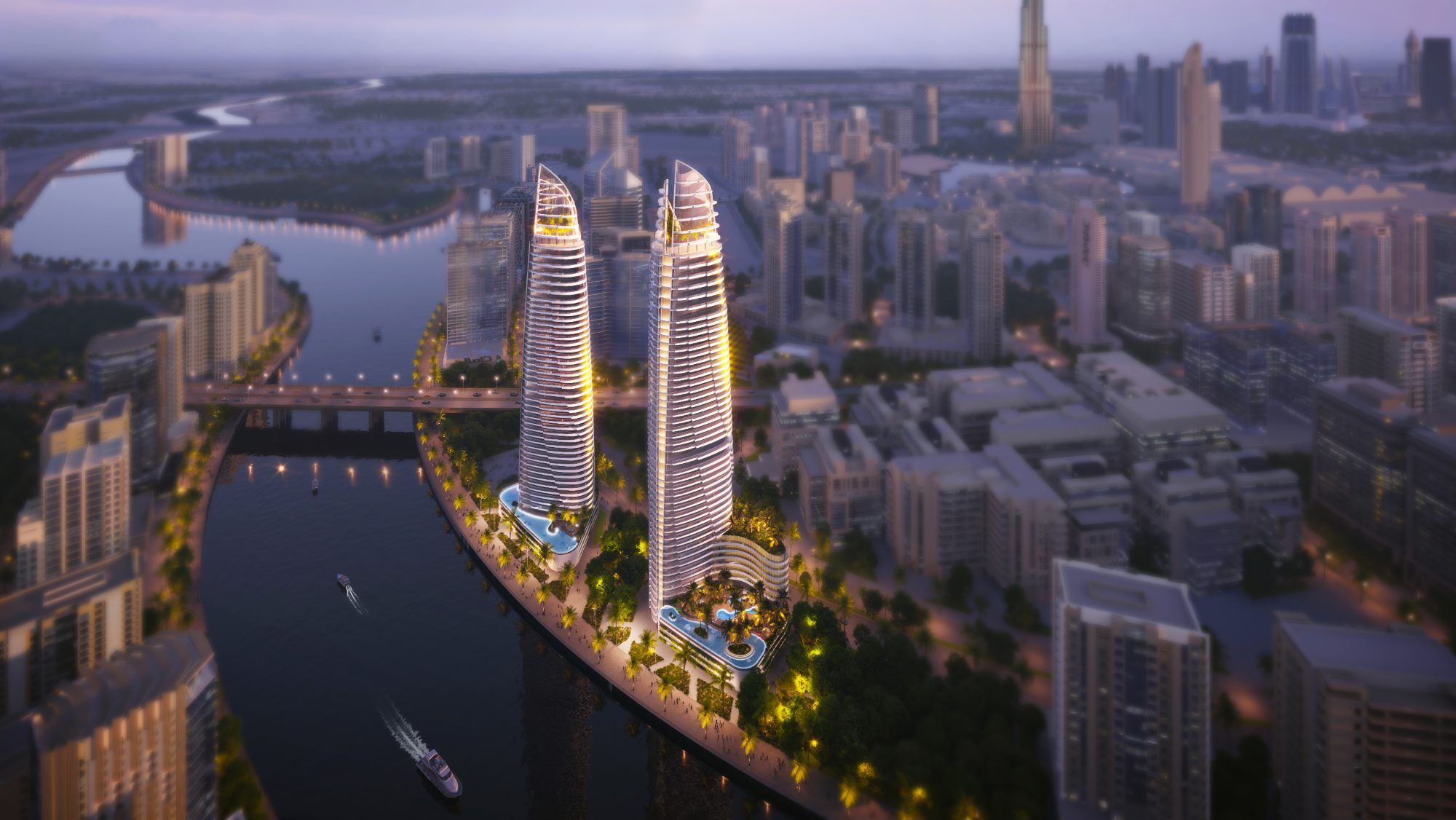 THREE BEDROOMS || CANAL HEIGHTS 2 BY DAMAC || BUSINESS BAY
